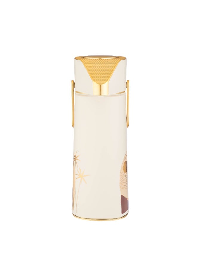 ريفان 🫖 ترمس ضغط ريفان فاكيوم 1.0 لتر – كريمي بلمسة ذهبية ✨ - Image 5